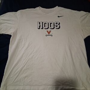 Nike White HOOS Graphic Tee SIze XL